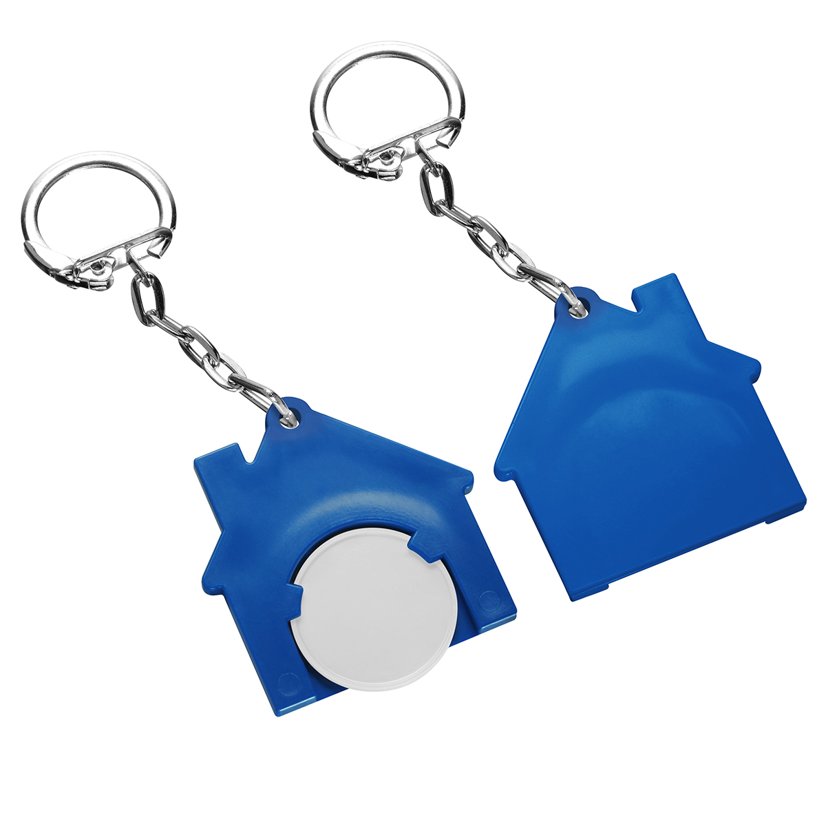 Chiphalter mit 1€-Chip Haus Chiphalter mit 1€-Chip Haus