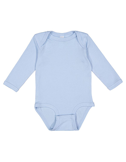 Rabbit Skins Infant Fine Jersey Long Sleeve Bodysuit