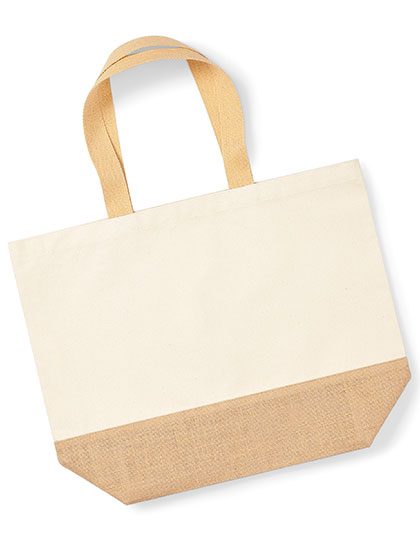 Westford Mill Jute Base Canvas Bag XL Westford Mill Jute Base Canvas Bag XL