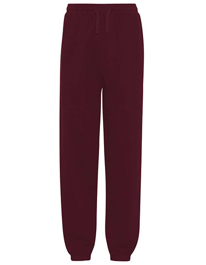 Neutral Unisex Sweatpants With Elastic Cuff