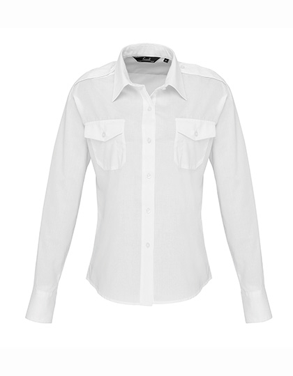 Premier Workwear Women´s Long Sleeve Pilot Shirt