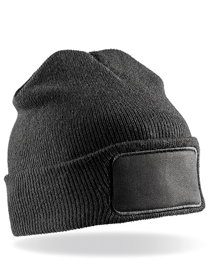 Result Winter Essentials Double Knit Printers Beanie Result Winter Essentials Double Knit Printers Beanie
