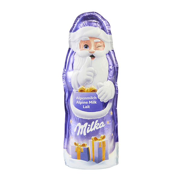 Milka Weihnachtsmann neutral Milka Weihnachtsmann neutral