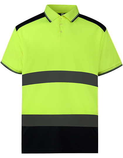 YOKO Hi-Vis Two-Tone Polo YOKO Hi-Vis Two-Tone Polo