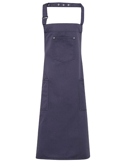 Premier Workwear Cotton Chino Bib Apron Premier Workwear Cotton Chino Bib Apron
