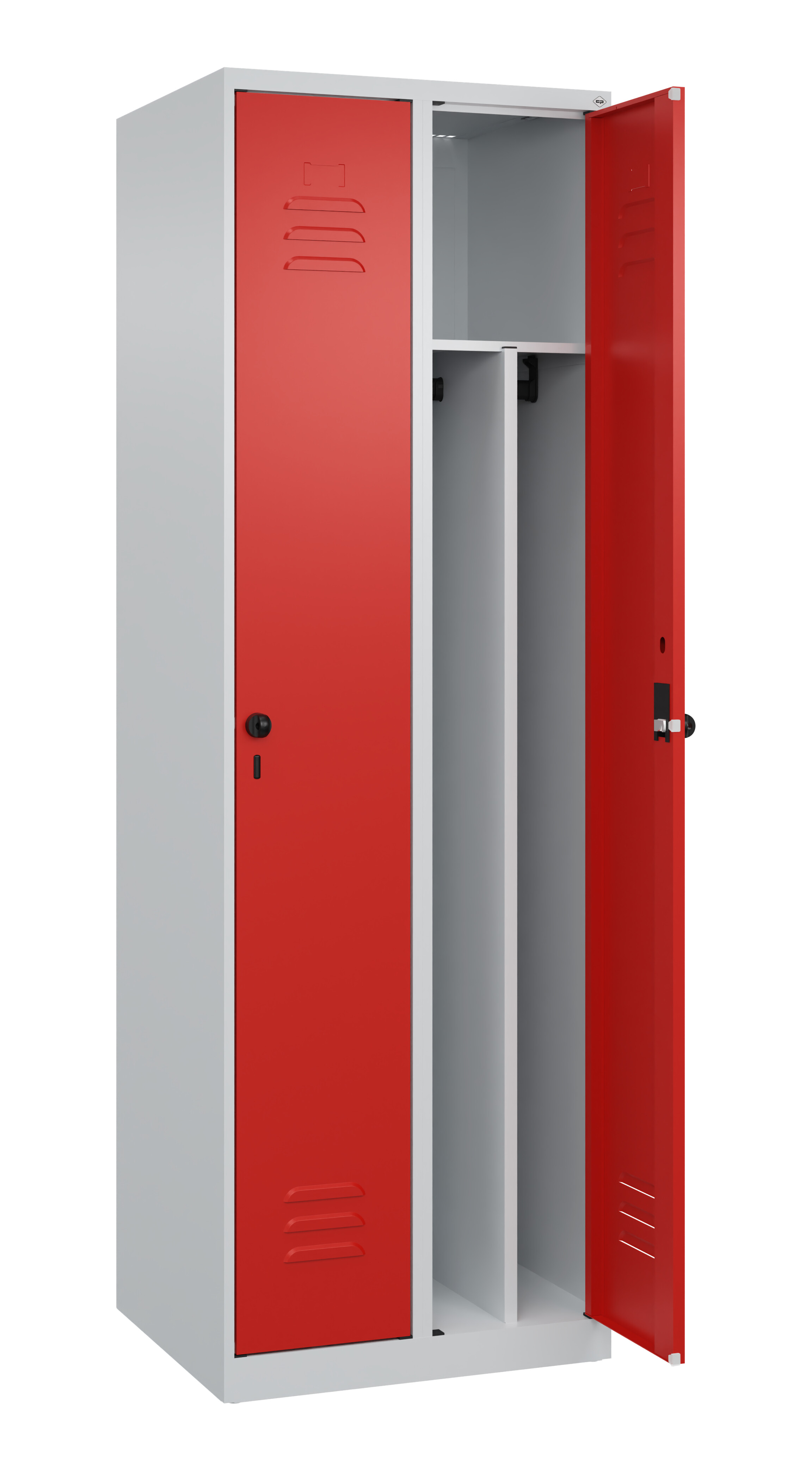 Spind Classic Plus, 2 Abteile, 1850x600x500mm Spind Classic Plus, 2 Abteile, 1850x600x500mm