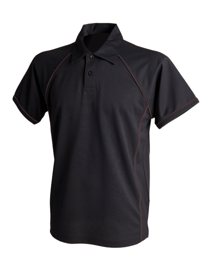 Finden+Hales Men´s Piped Performance Polo Finden+Hales Men´s Piped Performance Polo