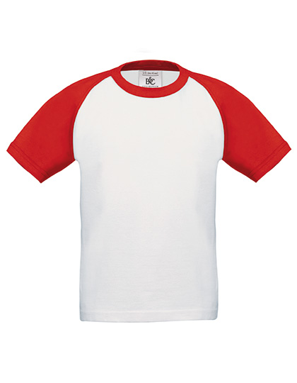 B&C BE INSPIRED Kids´ T-Shirt Base-Ball B&C BE INSPIRED Kids´ T-Shirt Base-Ball