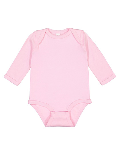 Rabbit Skins Infant Fine Jersey Long Sleeve Bodysuit Rabbit Skins Infant Fine Jersey Long Sleeve Bodysuit