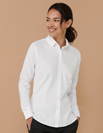 Henbury Ladies´ Wicking Long Sleeve Shirt