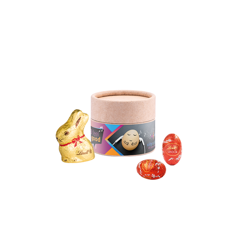 Papierdose Eco Mini Lindt Mischung Papierdose Eco Mini Lindt Mischung