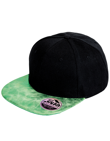 Result Headwear Bronx Flat Glitter Peak Snapback Cap Result Headwear Bronx Flat Glitter Peak Snapback Cap