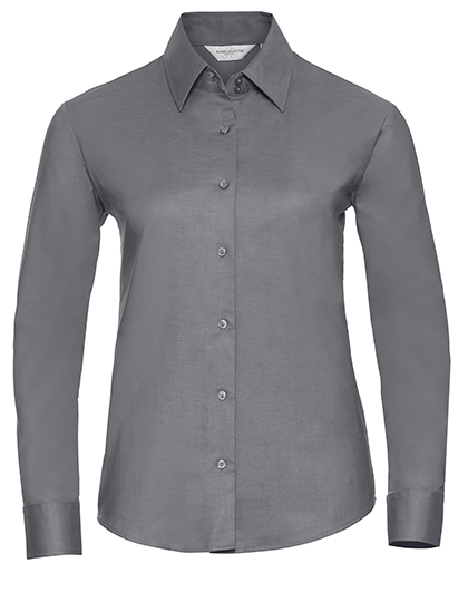 Russell Collection Ladies´ Long Sleeve Classic Oxford Shirt