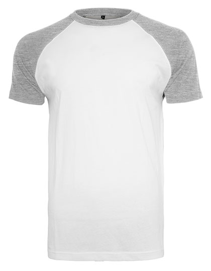 Build Your Brand Raglan Contrast Tee Build Your Brand Raglan Contrast Tee