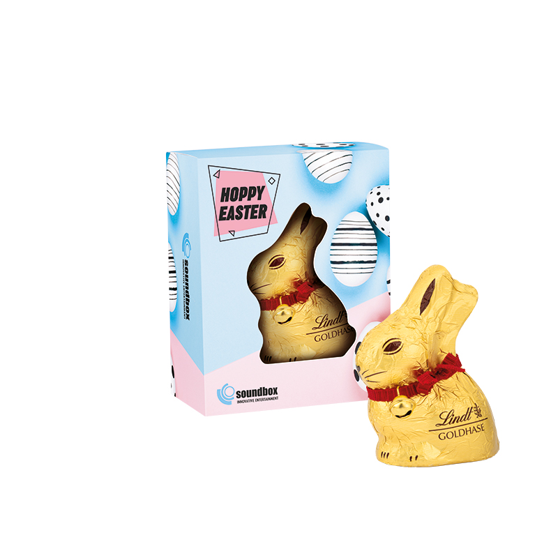 Oster Box Maxi Lindt Osterhase 50 g Oster Box Maxi Lindt Osterhase 50 g