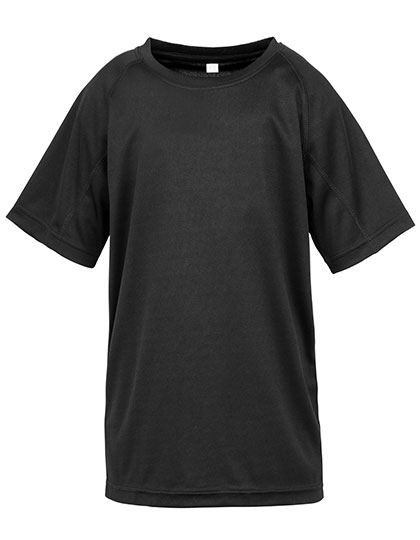 SPIRO Junior Performance Aircool Tee SPIRO Junior Performance Aircool Tee
