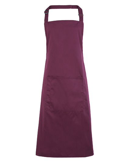 Premier Workwear Colours Collection Bib Apron With Pocket Premier Workwear Colours Collection Bib Apron With Pocket