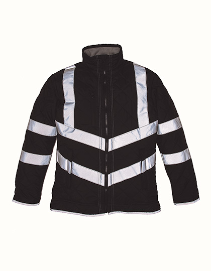 YOKO Hi-Vis Kensington Jacket With Fleece Lining