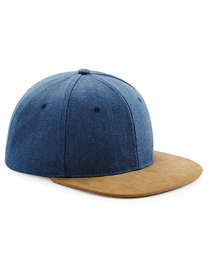Beechfield Suede Peak Snapback Beechfield Suede Peak Snapback