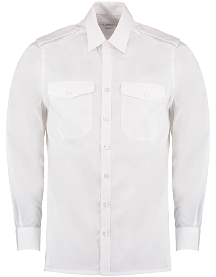 Kustom Kit Men´s Tailored Fit Pilot Shirt Long Sleeve Kustom Kit Men´s Tailored Fit Pilot Shirt Long Sleeve
