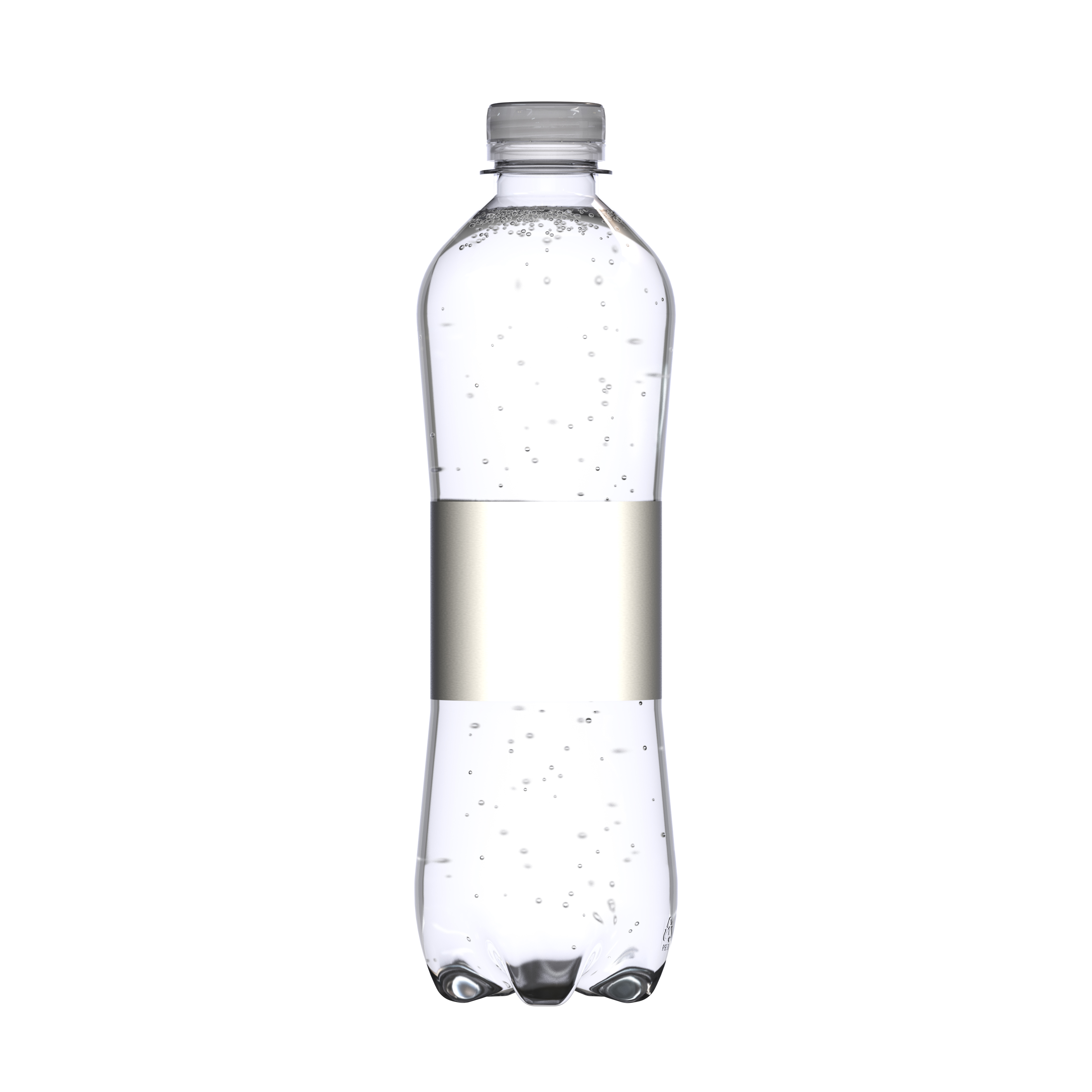 500 ml Mineralwasser spritzig (Flasche Slimline) - Smart Label