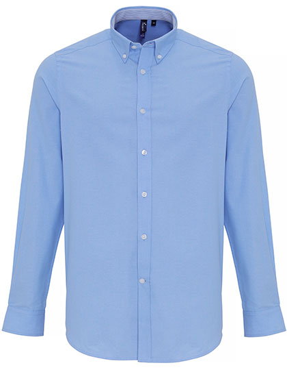 Premier Workwear Men´s Cotton Rich Oxford Stripes Shirt