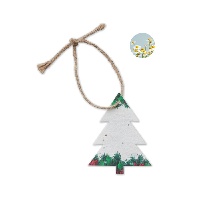 Weihnachtsschmuck Samenpapier