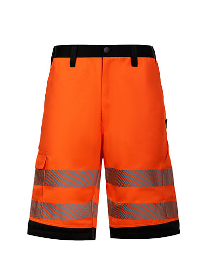 Korntex EOS Hi-Vis Workwear Shorts With Printing Areas Korntex EOS Hi-Vis Workwear Shorts With Printing Areas