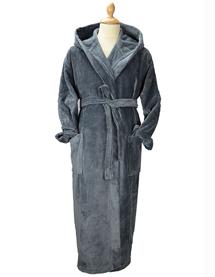 ARTG DeLuxe Velour Bathrobe with hood