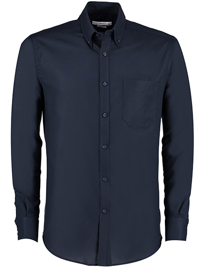 Kustom Kit Men`s Slim Fit Workwear Oxford Shirt Long Sleeve Kustom Kit Men`s Slim Fit Workwear Oxford Shirt Long Sleeve