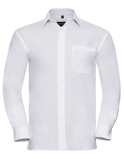 Russell Collection Men´s L'S Pure Cotton Easy Care Poplin Shirt Russell Collection Men´s L'S Pure Cotton Easy Care Poplin Shirt