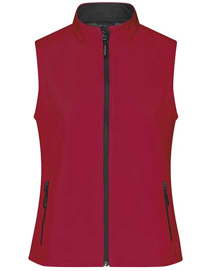 James&Nicholson Ladies´ Promo Softshell Vest James&Nicholson Ladies´ Promo Softshell Vest