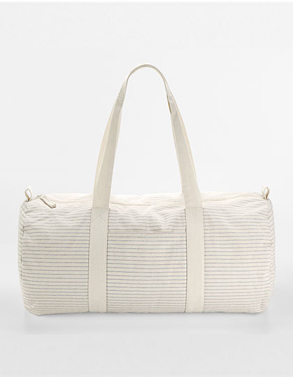 Westford Mill Striped Organic Cotton Barrel Bag Westford Mill Striped Organic Cotton Barrel Bag