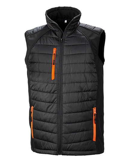 Result Genuine Recycled Recycled Compass Padded Softshell Gilet Result Genuine Recycled Recycled Compass Padded Softshell Gilet