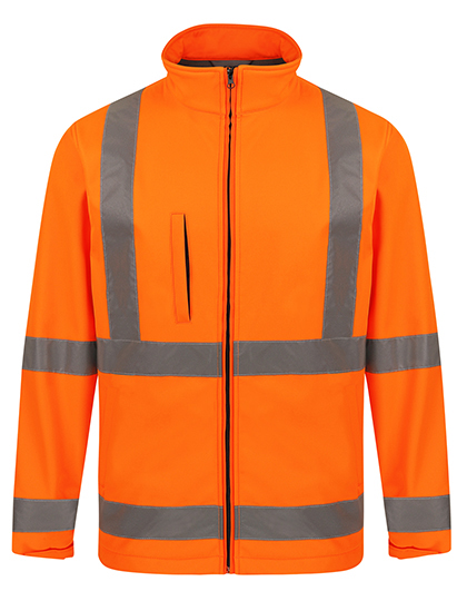 Korntex Hi-Vis Safety Softshell Jacket Turku Korntex Hi-Vis Safety Softshell Jacket Turku