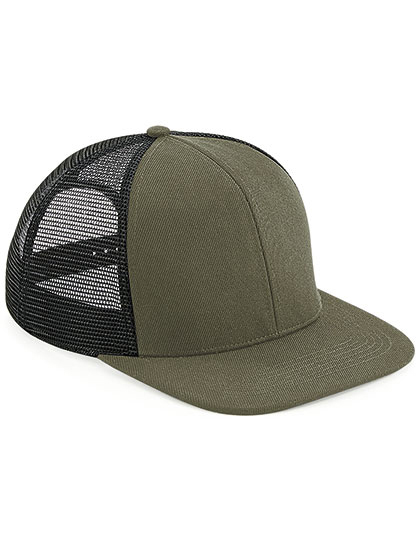 Beechfield Original Flat Peak 6 Panel Trucker Cap Beechfield Original Flat Peak 6 Panel Trucker Cap