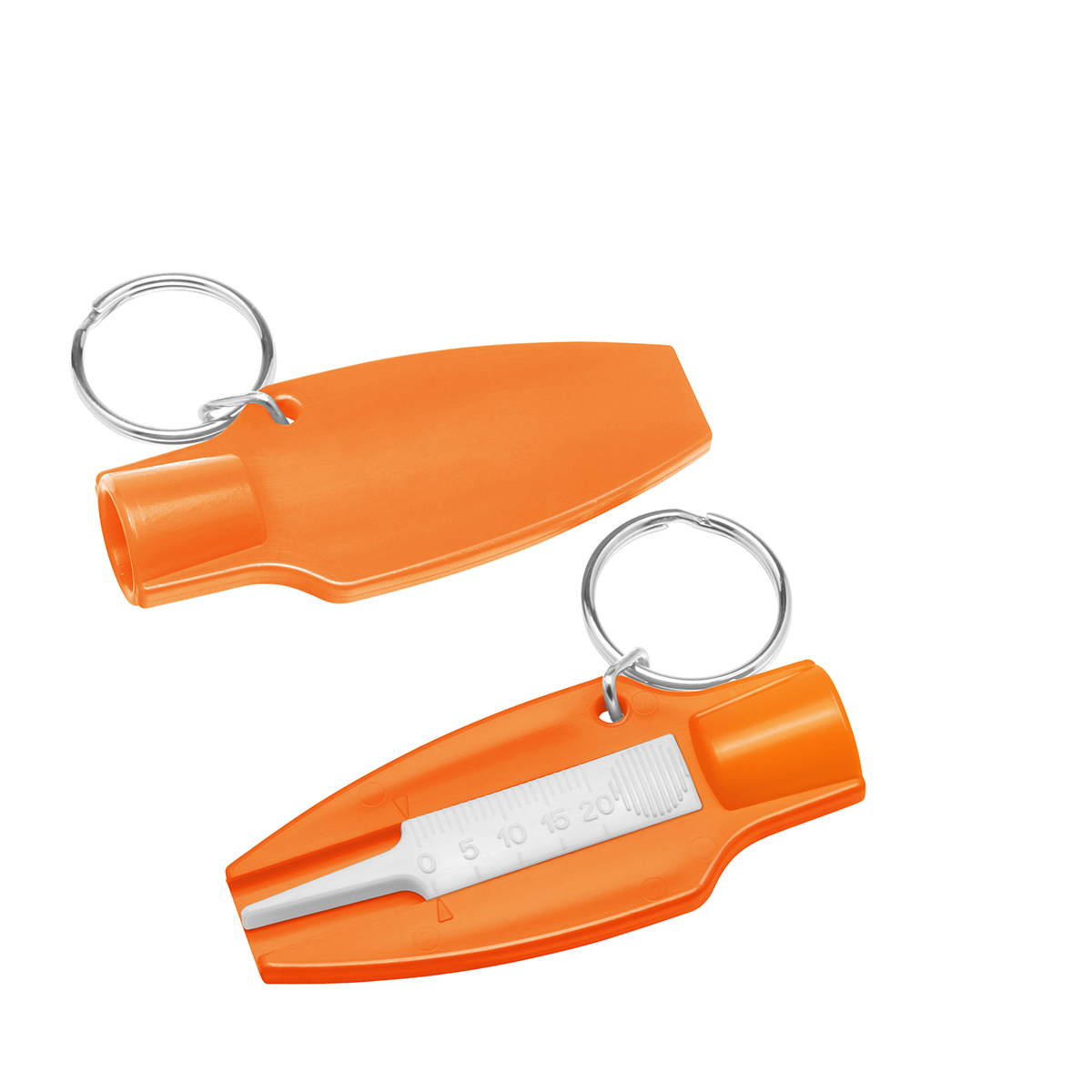 Reifenprofiltiefenmesser mit Ventilkappendreher Reifenprofiltiefenmesser mit Ventilkappendreher