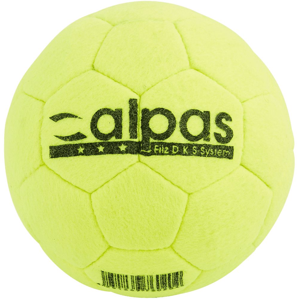 Fussball Hallenball Filz Indoor Größe 5 gelb