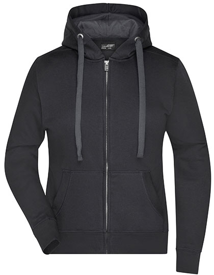 James&Nicholson Ladies´ Hooded Jacket James&Nicholson Ladies´ Hooded Jacket