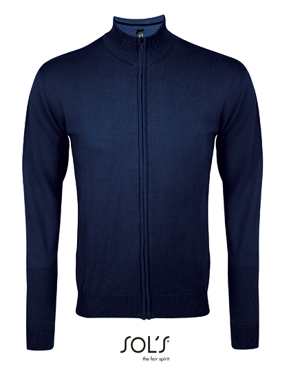 SOL´S Men´s Zipped Knitted Cardigan Gordon