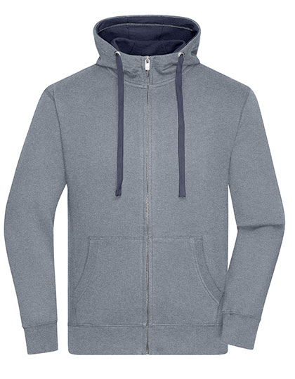 James&Nicholson Men´s Lifestyle Zip-Hoody James&Nicholson Men´s Lifestyle Zip-Hoody