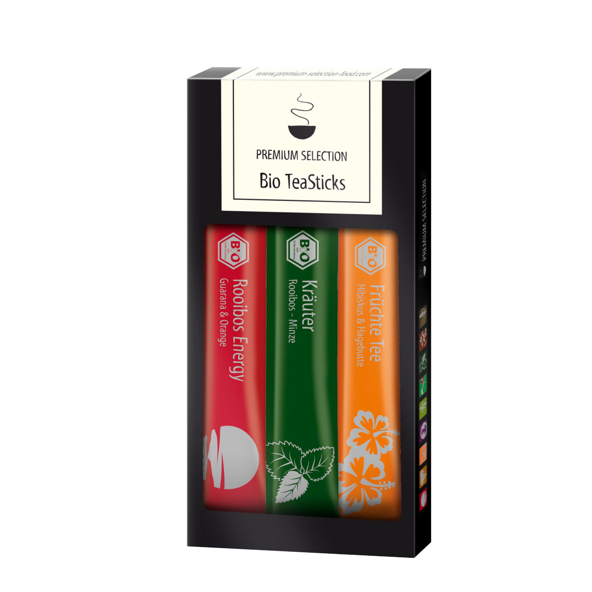 TeaBox inkl. 3 Bio TeaSticks TeaBox inkl. 3 Bio TeaSticks