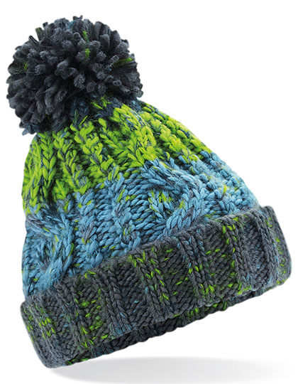 Beechfield Junior Corkscrew Pom Pom Beanie Beechfield Junior Corkscrew Pom Pom Beanie