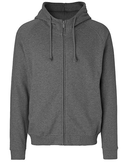 Neutral Unisex Hoodie With Hidden Zip Neutral Unisex Hoodie With Hidden Zip
