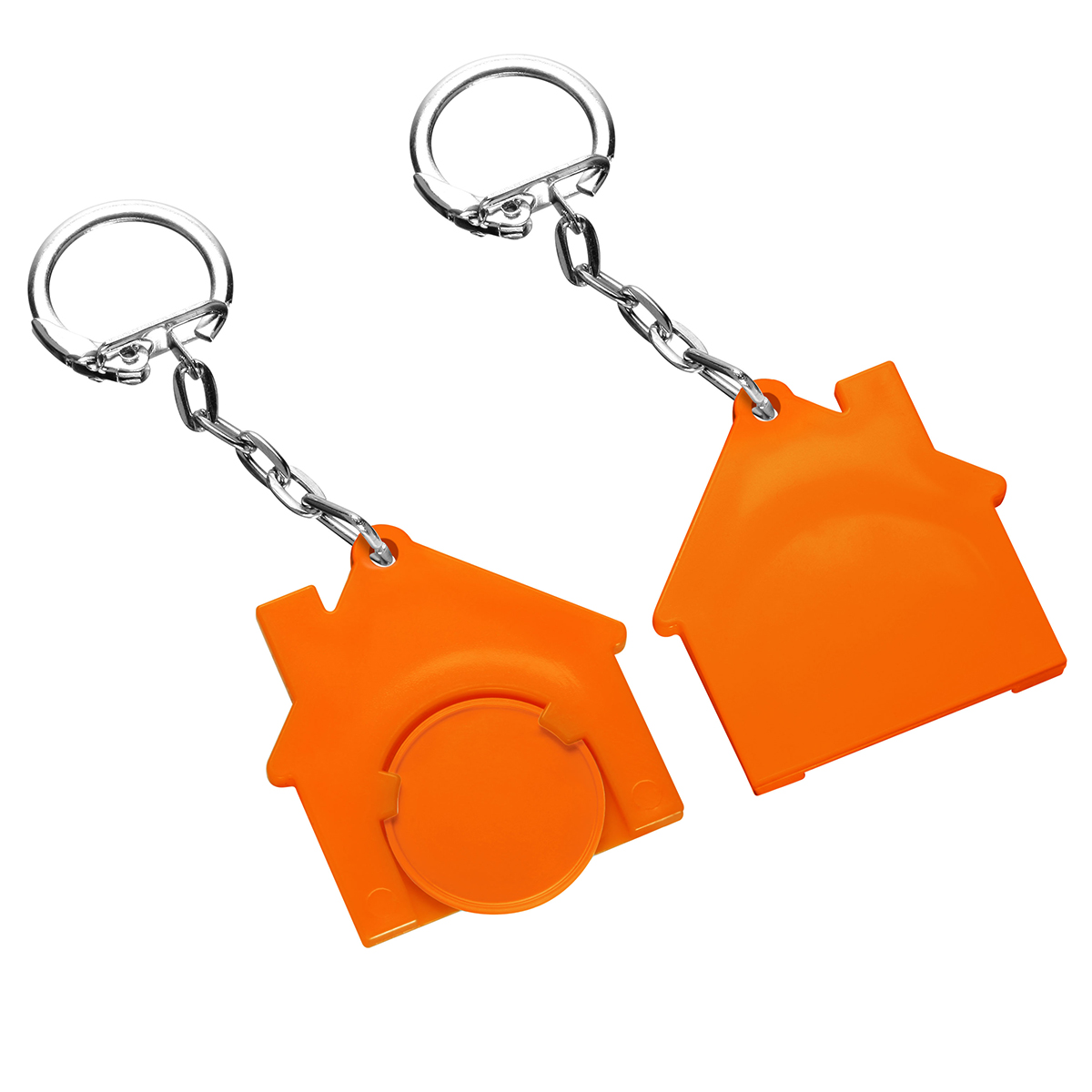 Chiphalter mit 1€-Chip Haus Chiphalter mit 1€-Chip Haus