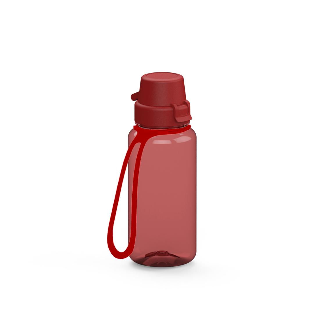 Trinkflasche School, 400 ml, inkl. Strap