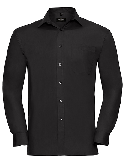 Russell Collection Men´s L'S Pure Cotton Easy Care Poplin Shirt Russell Collection Men´s L'S Pure Cotton Easy Care Poplin Shirt