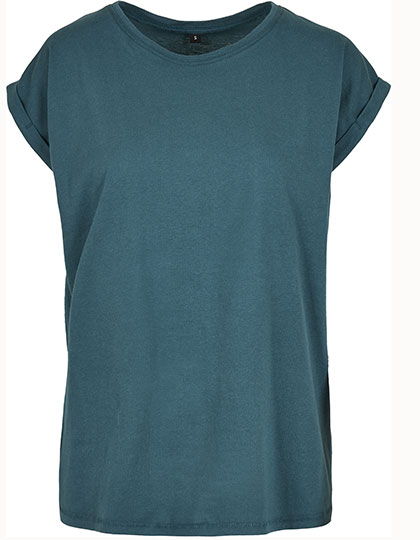 Build Your Brand Ladies´ Extended Shoulder Tee Build Your Brand Ladies´ Extended Shoulder Tee