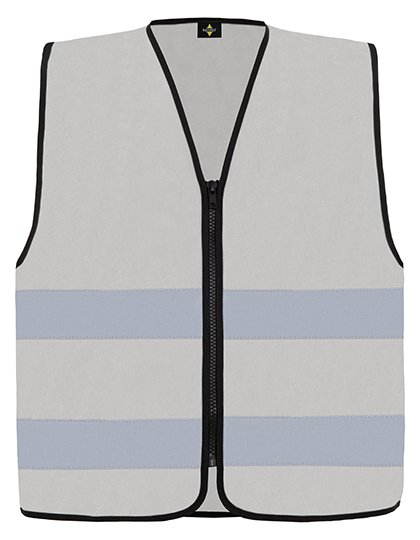 Korntex Hi-Vis Safety Vest Cologne With Front Zipper