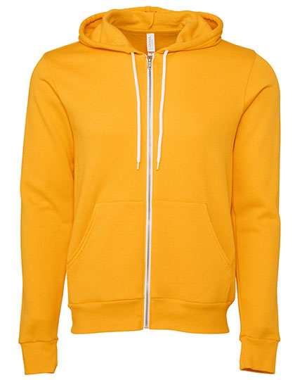 Canvas Unisex Poly-Cotton Fleece Full-Zip Hoodie Canvas Unisex Poly-Cotton Fleece Full-Zip Hoodie